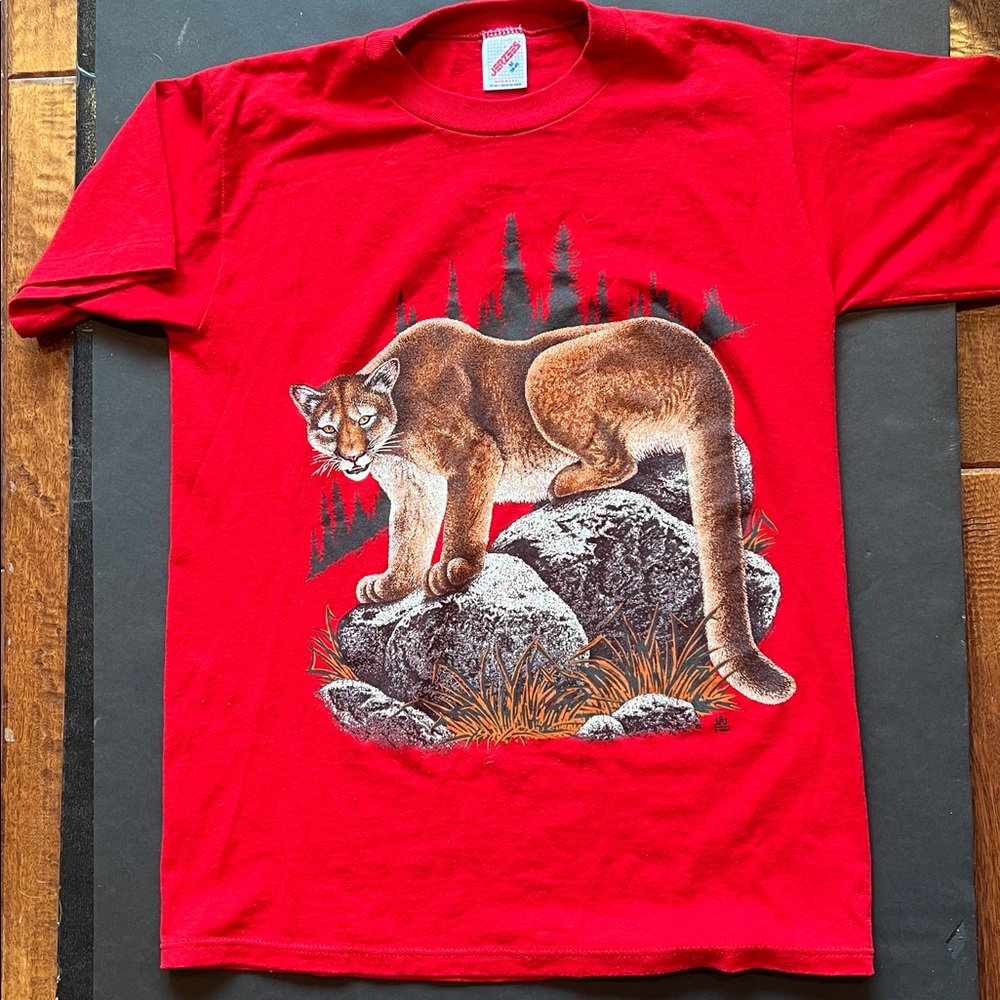 Vintage Jerzeezs cougar tee